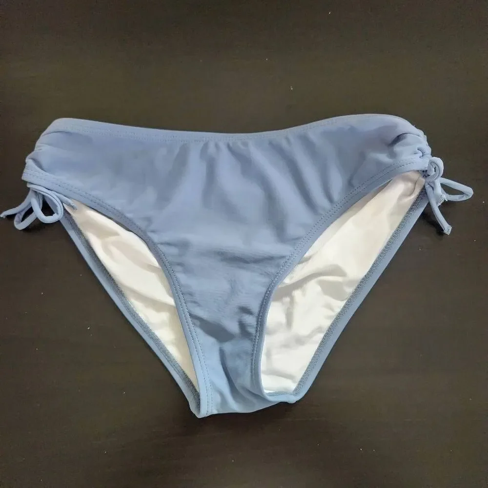 Mienque Slate Blue Girl's Bikini NWT Size Large Girl's Blue Bikini